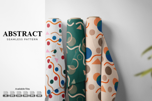 Abstract Seamless Patterns - Paper Art: A Creative Resource for Designers and Entrepreneurs