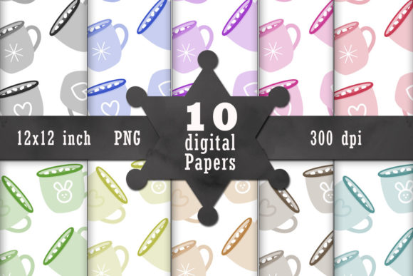 Digital Paperback Patterns Mugs: A Creative Tool for Modern Designers