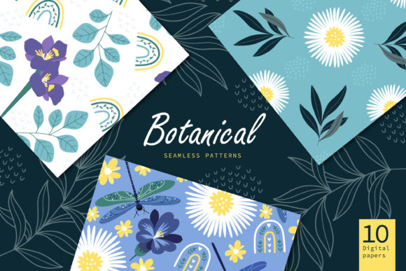 Floral Patterns. Summer Paper
