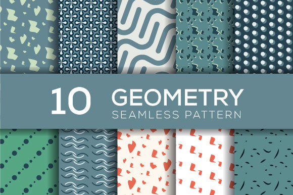 Geometric Seamless Patterns Bundle 03: A Versatile Design Resource for Every Project