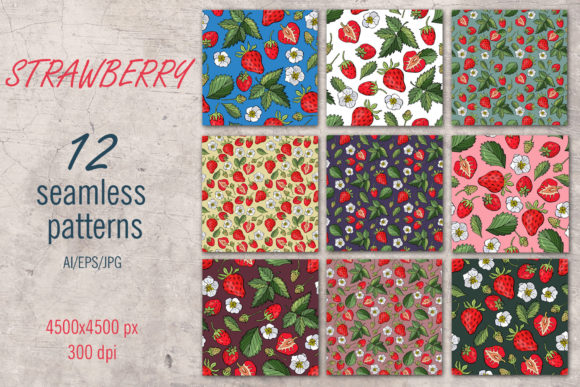Strawberry - Patterns
